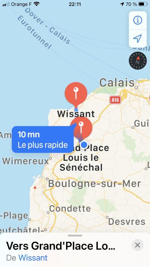 Appartamento Au cœur du Sénéchal Marquise Esterno foto